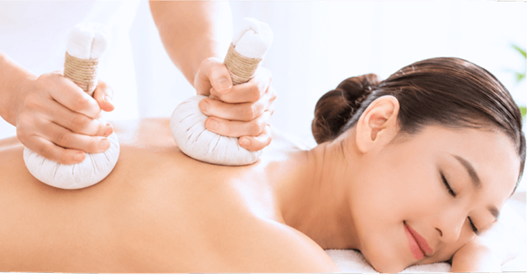 Thai Massage with Herbal Hot Compress