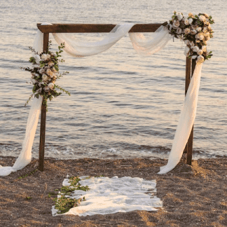 Photo of a picturesque wedding spot in Samui