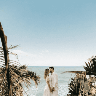 Picture of a stunning wedding view in Samui